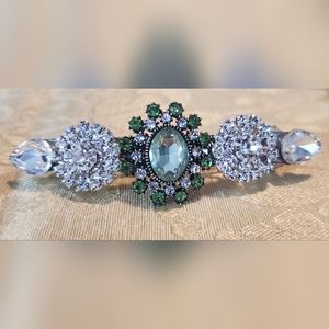Peridot Rhinestone and Crystal Barrett